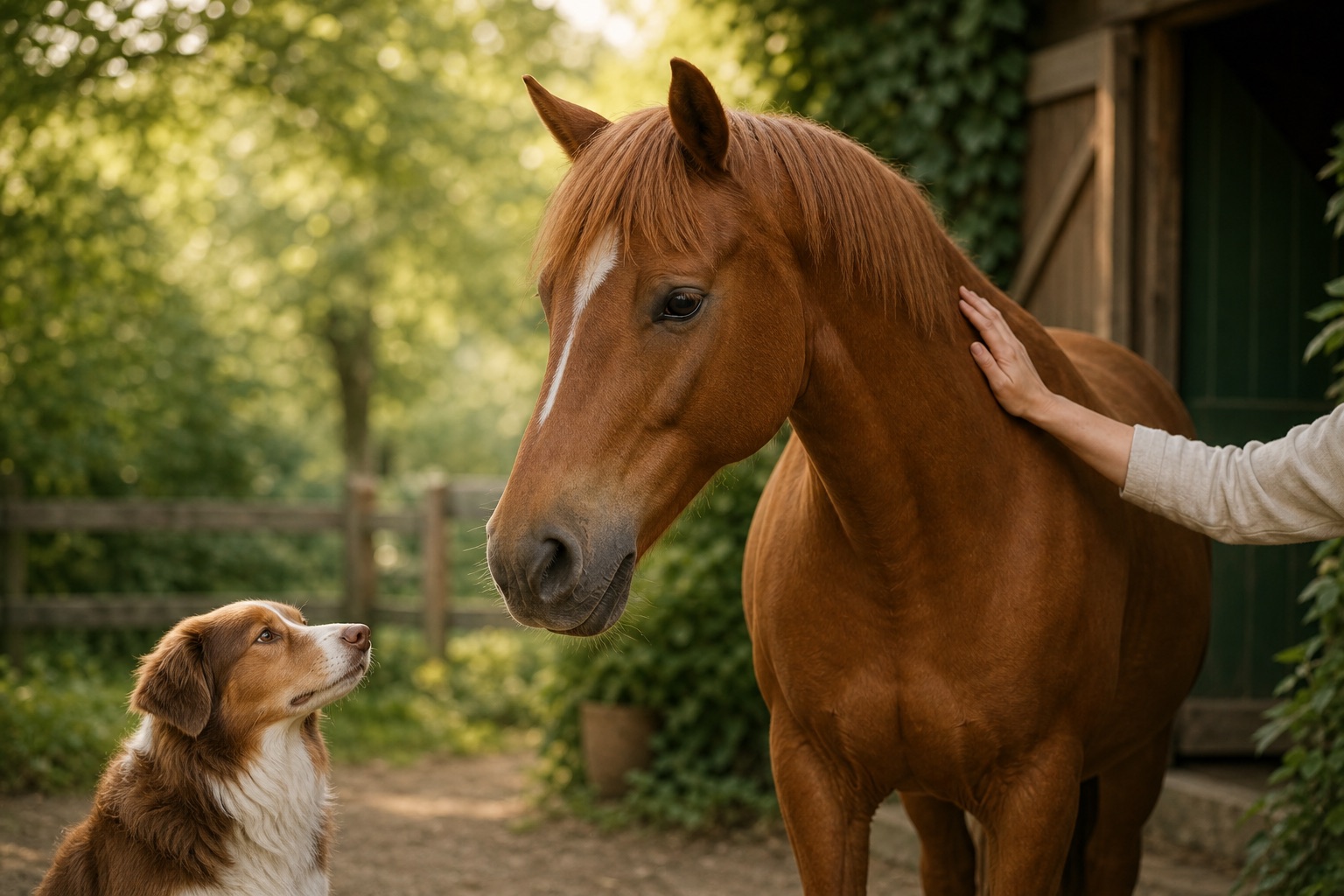 Ganzheitliche Tiertherapie für Pferd und Hund